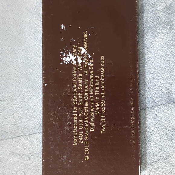 Starbucks Paris, France and Lisboa Demitasse   3 lot expresso Mugs 3oz. - Picture 5 of 11